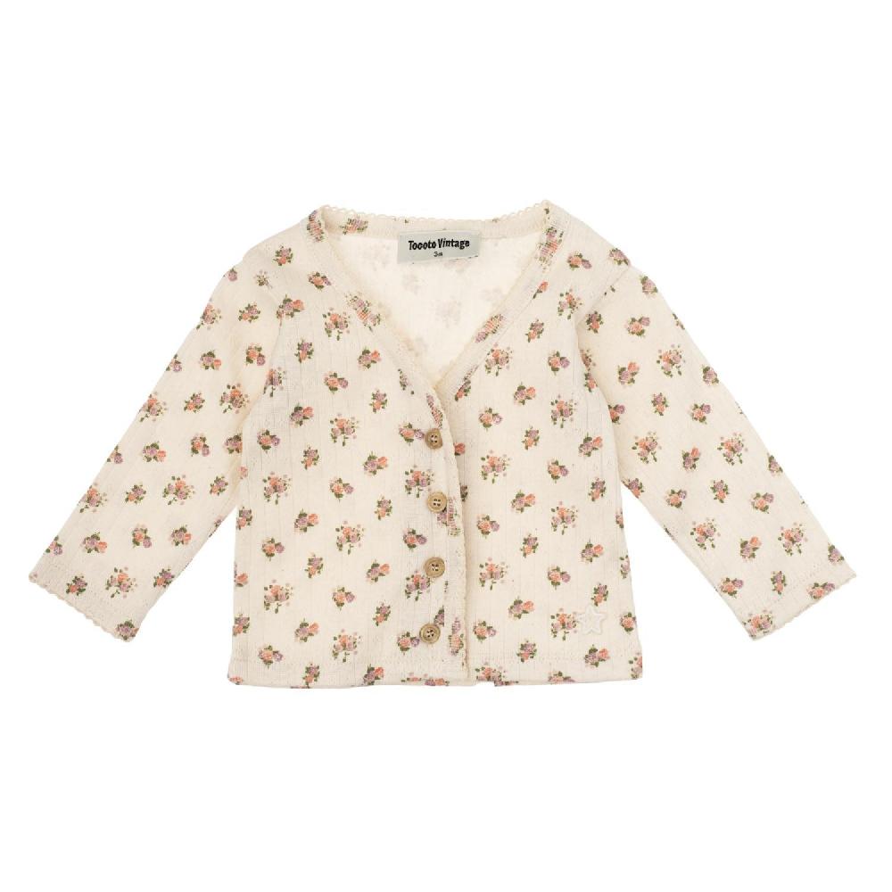 tocoto vintage CHAQUETA CADLADA ESTAMPADO FLORAL