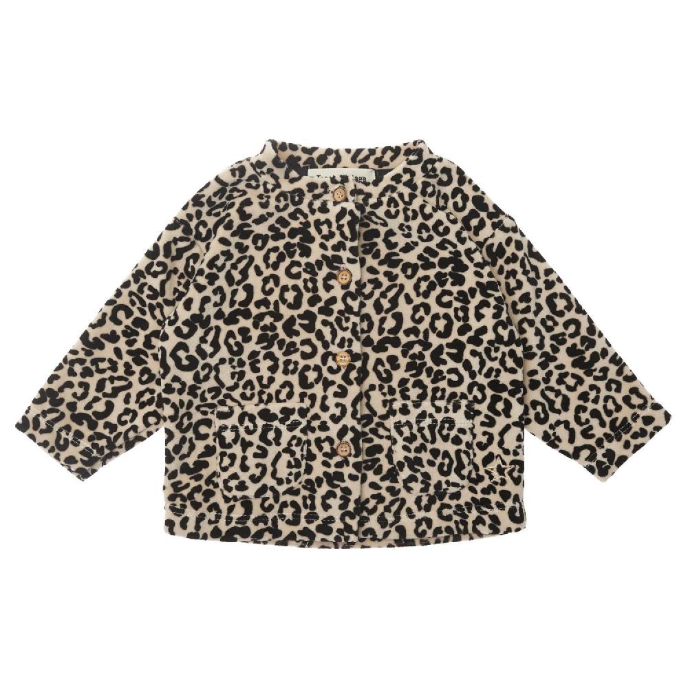 tocoto vintage Chaqueta terciopleo animal print