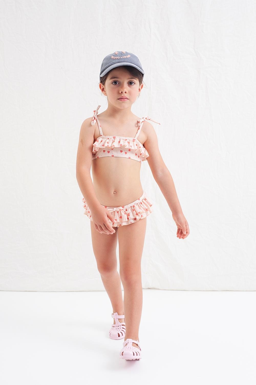 tocoto vintage CONJUNTO BIKINI CORAZONES