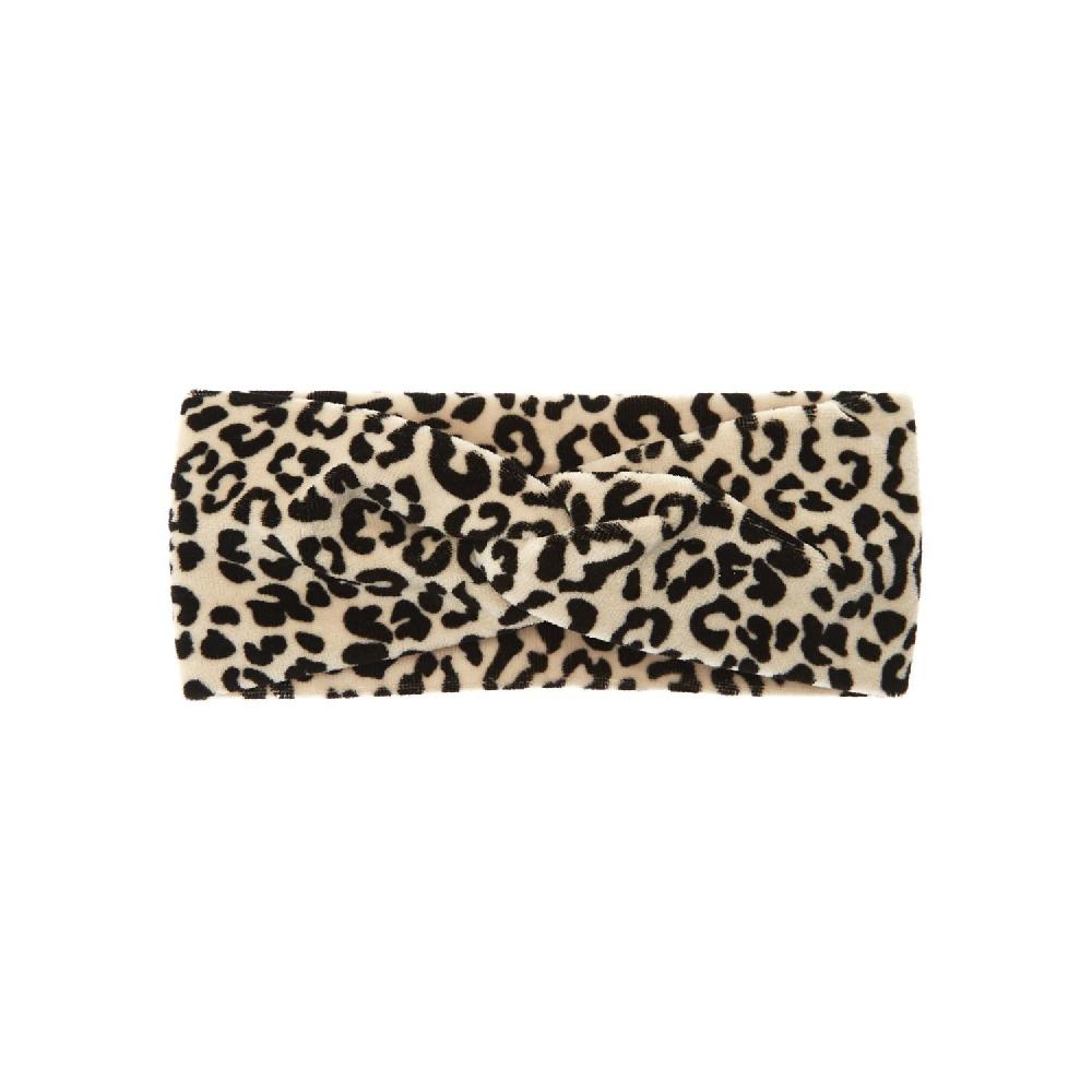 tocoto vintage Diadema terciopelo animal print