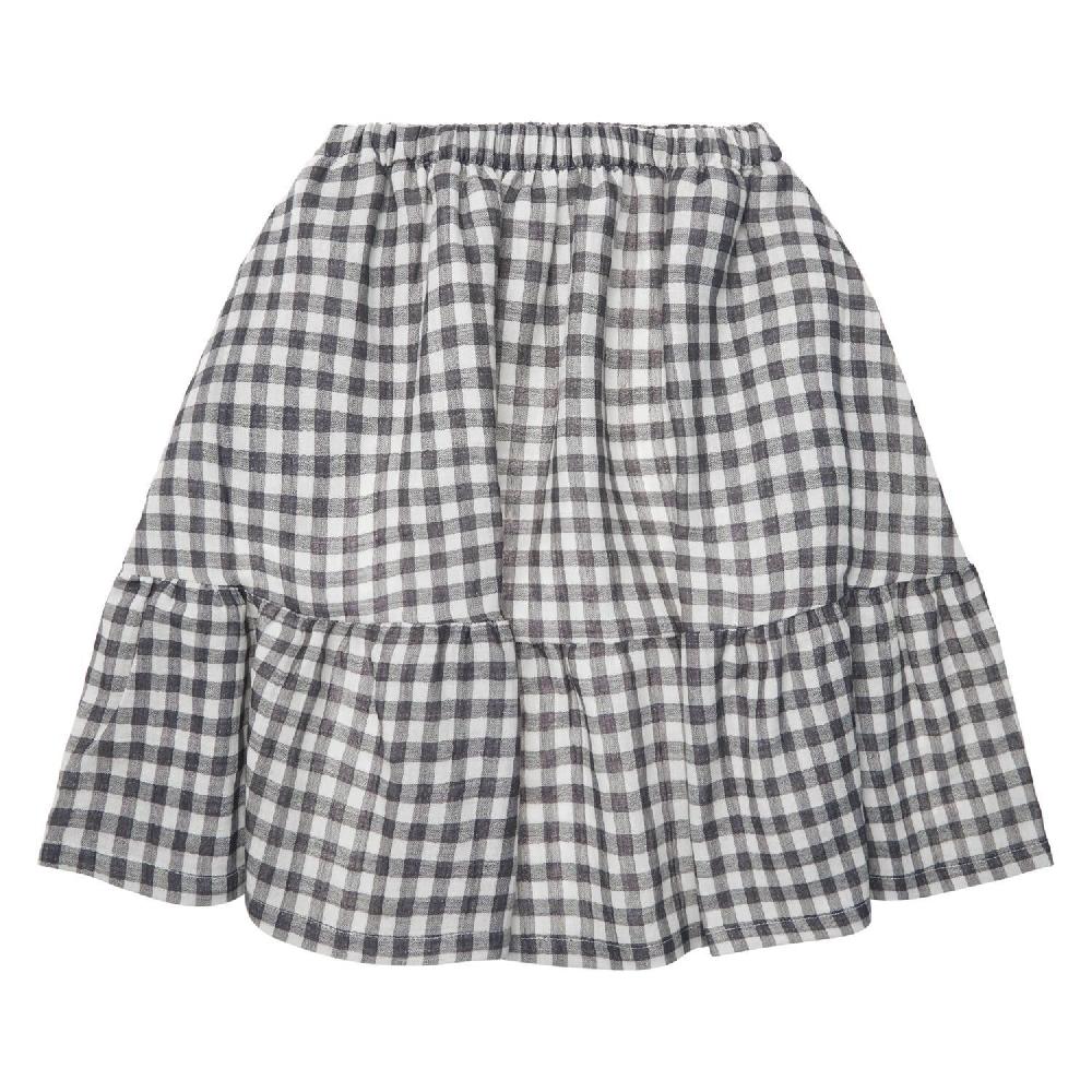 tocoto vintage Falda midi cuadros vichy