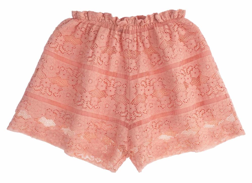 tocoto vintage GIRL LACE SHORTS