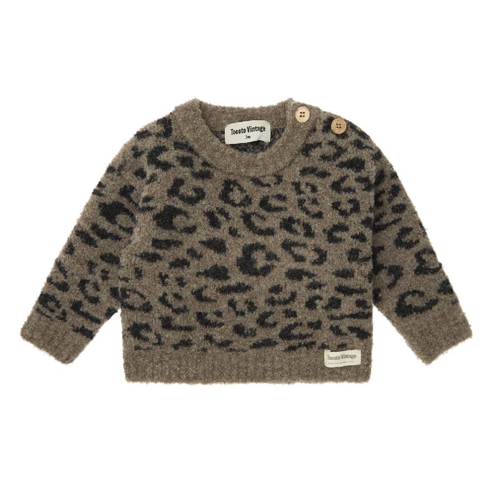tocoto vintage Jersey animal print baby