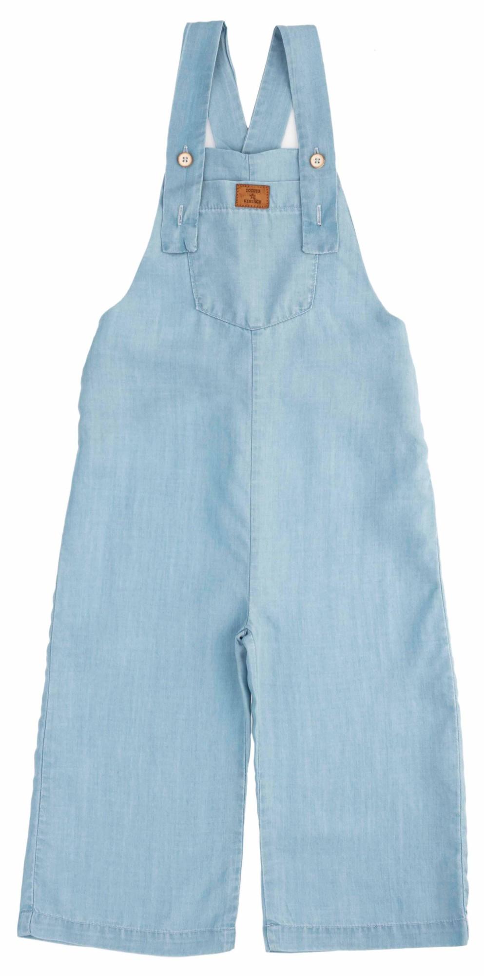 tocoto vintage KID TENCEL DUNGAREES