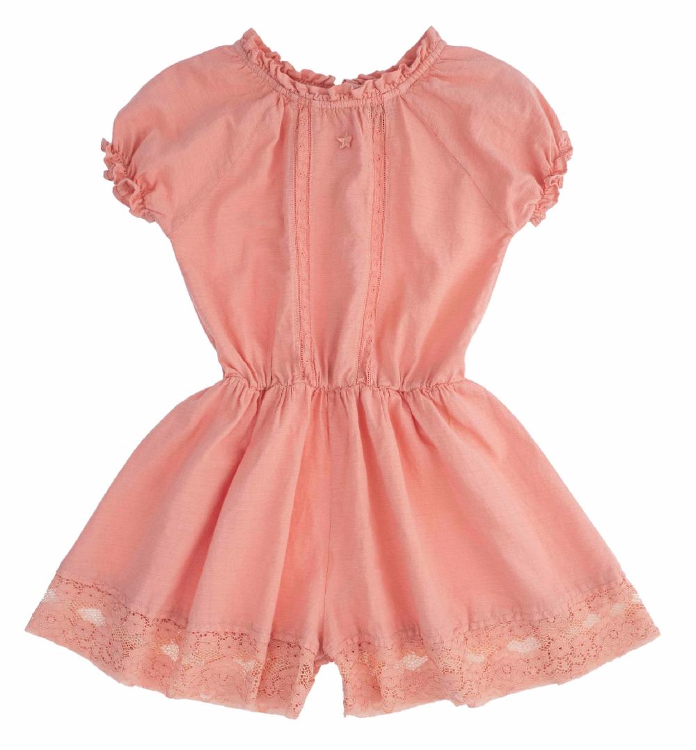 tocoto vintage LACE KID JUMPSUIT
