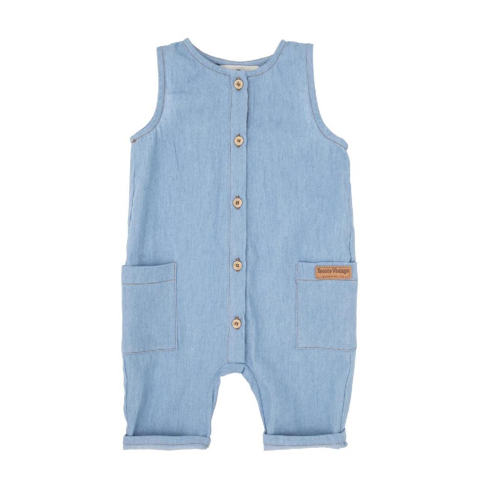 tocoto vintage MONO BABY CHAMBRAY
