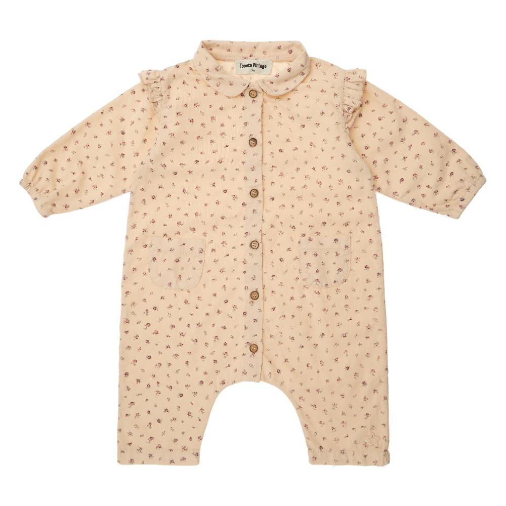 tocoto vintage Mono micropana flores