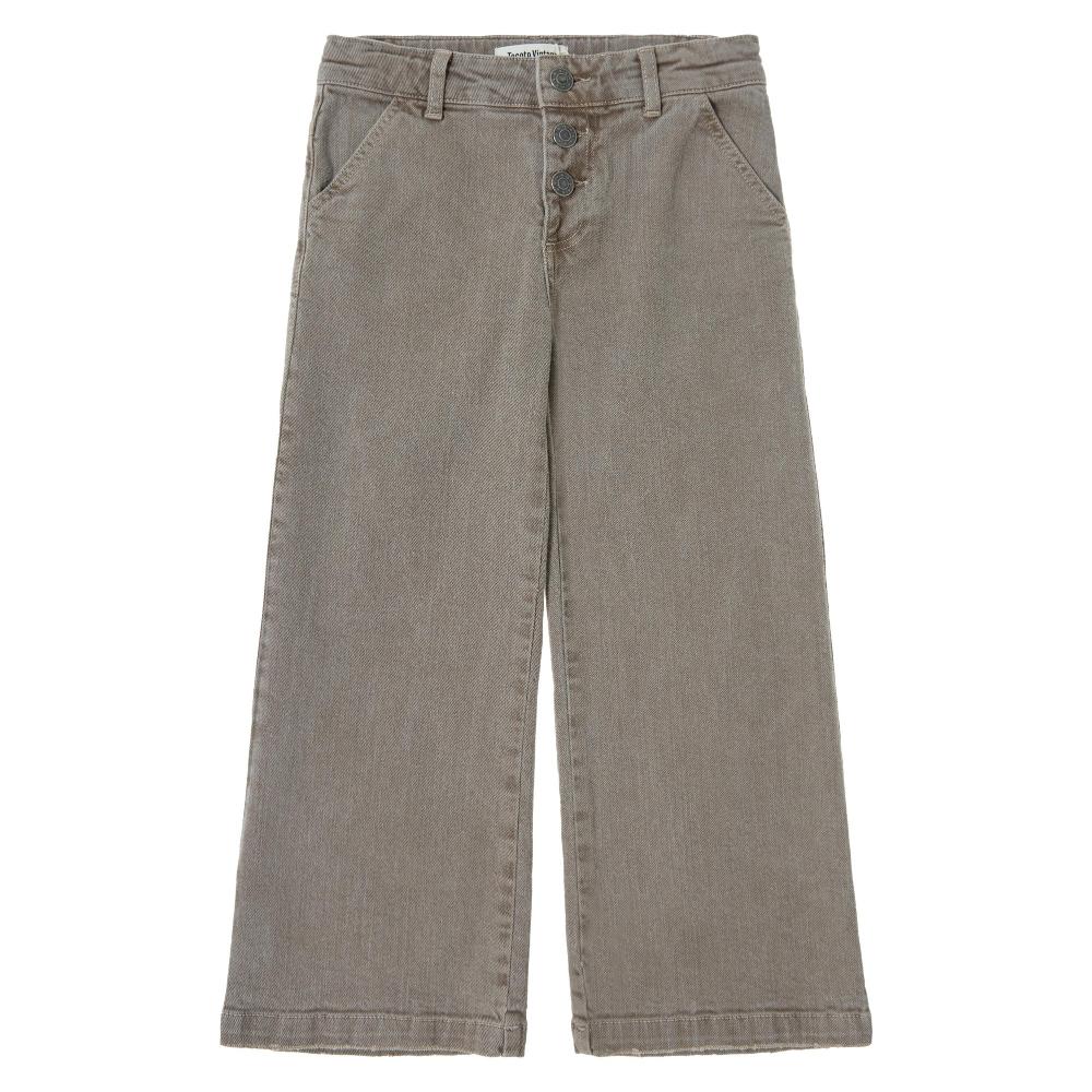 tocoto vintage PANTALON PALAZZO DENIM COLORES