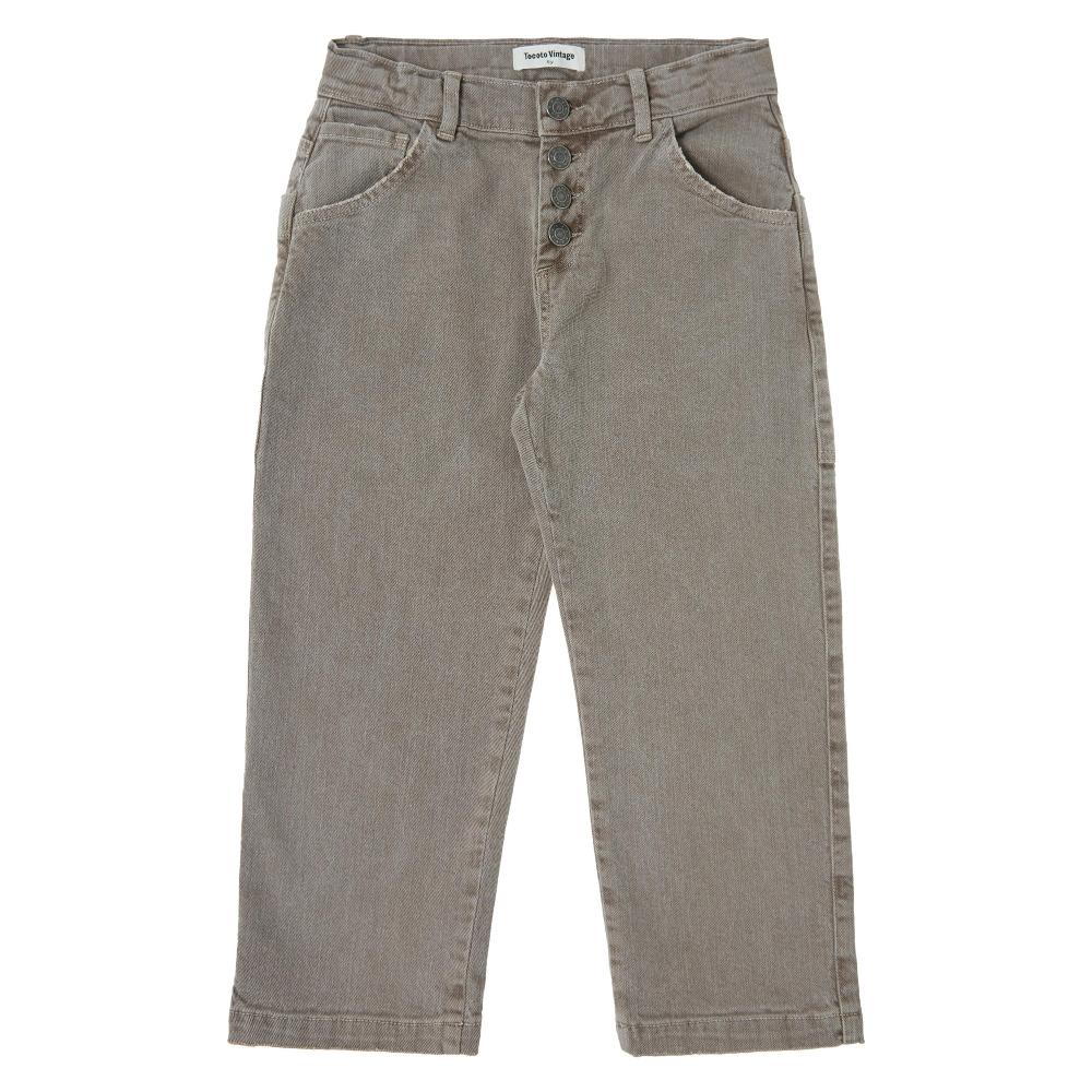 tocoto vintage PANTALON REGULAR FIT DENIM COLORES