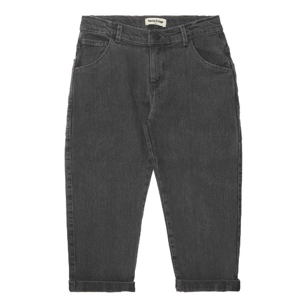 tocoto vintage Pantalón vaquero negro unixex