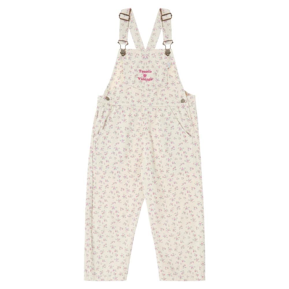 tocoto vintage PETO BOLSILLO PECHO SARGA FLORES