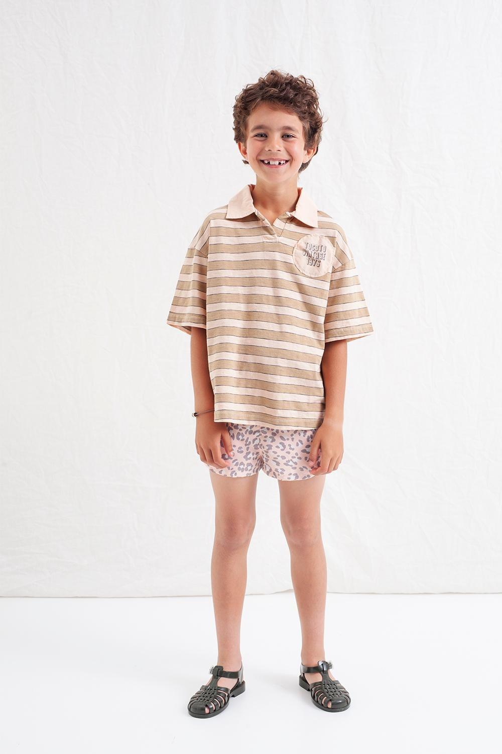 tocoto vintage SHORT BAÑO ANIMAL PRINT