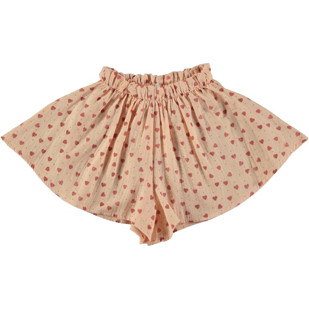 tocoto vintage SHORTS ESTAMPADO CORAZONES