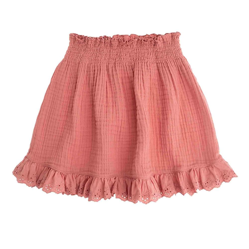 tocoto vintage SKIRT BOTTON LACE