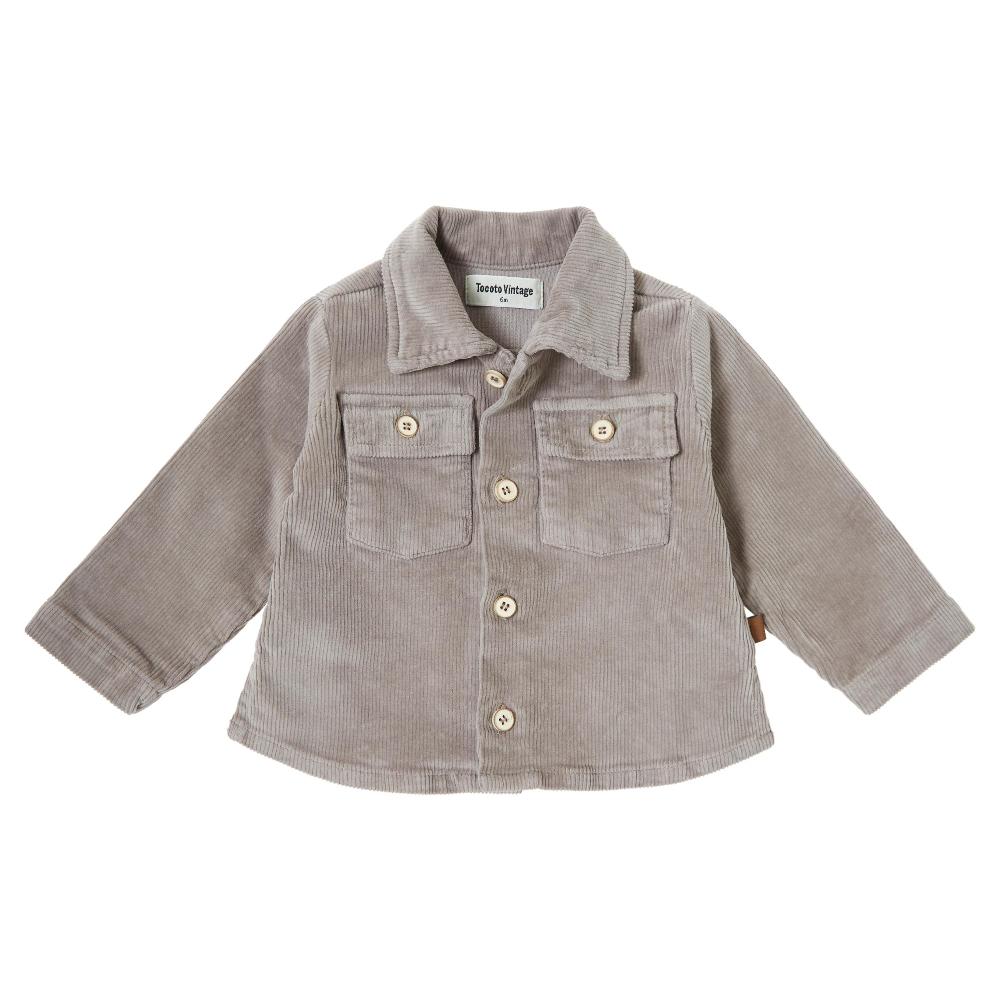 tocoto vintage SOBRECAMISA PANA BABY-KID