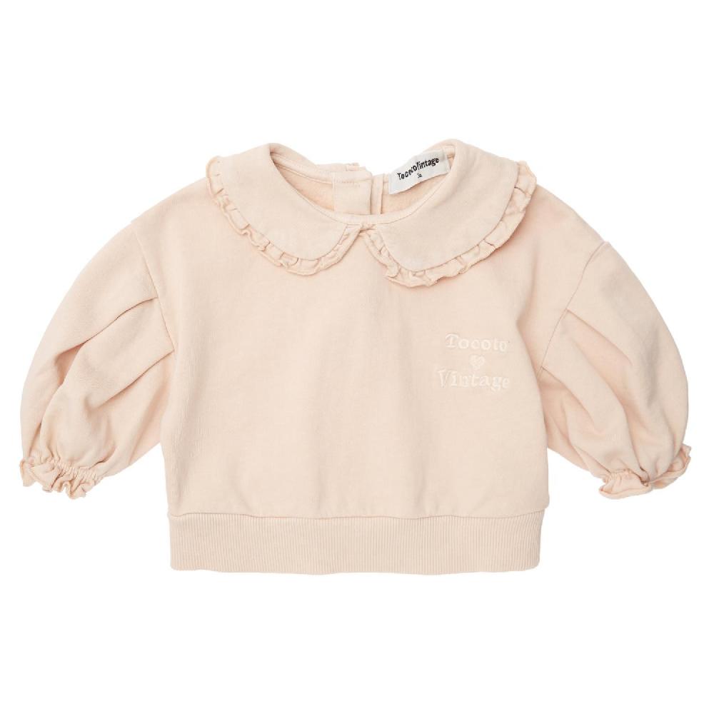 tocoto vintage Sudadera cuello bobo bebe