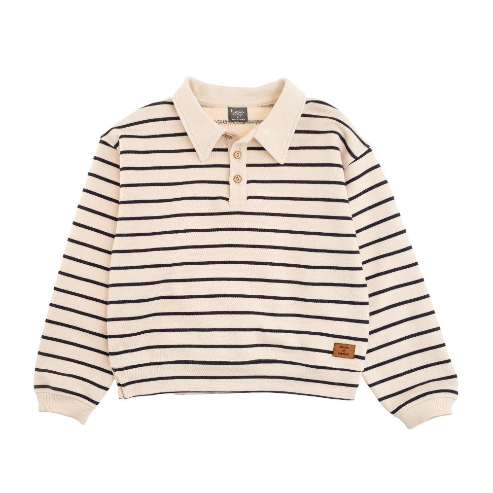 tocoto vintage SUDADERA CUELLO POLO