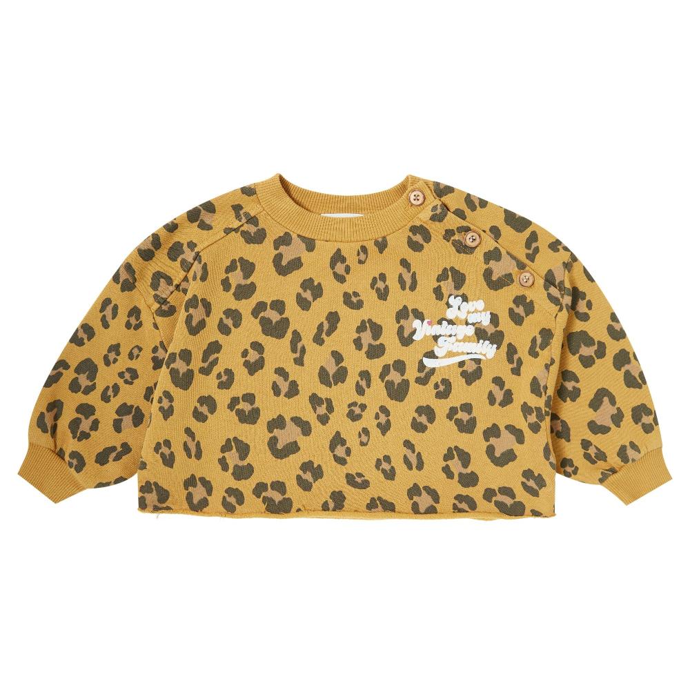 tocoto vintage SUDADERA FELPA ANIMAL PRINT