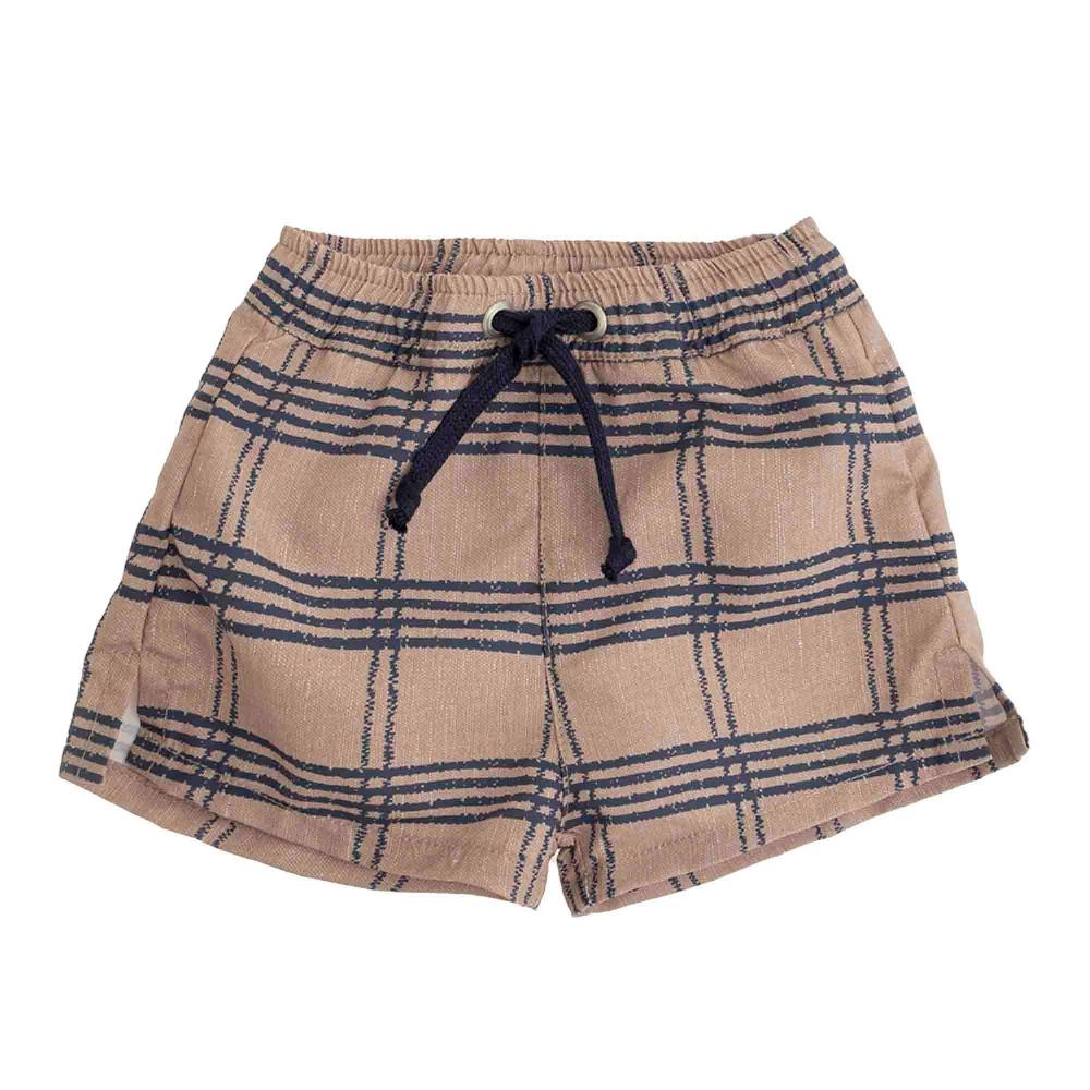 tocoto vintage SWIMWEAR CHECKED SHORTS