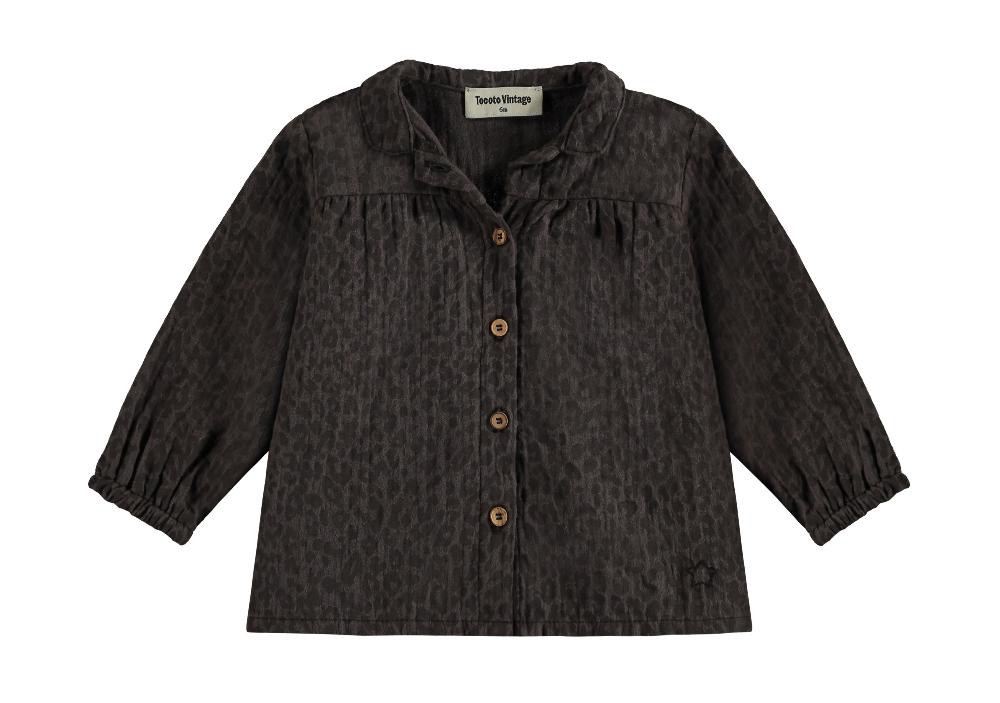 tocoto vintage Vestido animal print bebé