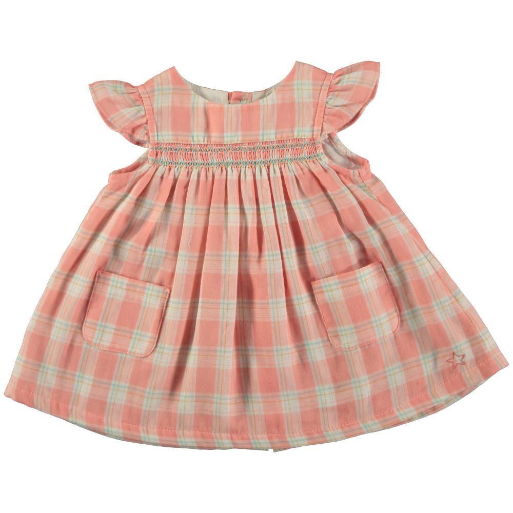 tocoto vintage VESTIDO BEBE CUADROS