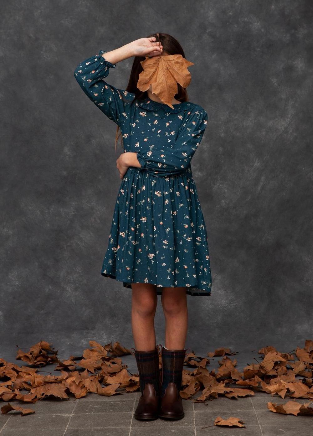 tocoto vintage VESTIDO FLUIDO ESTAMPADO FLORES