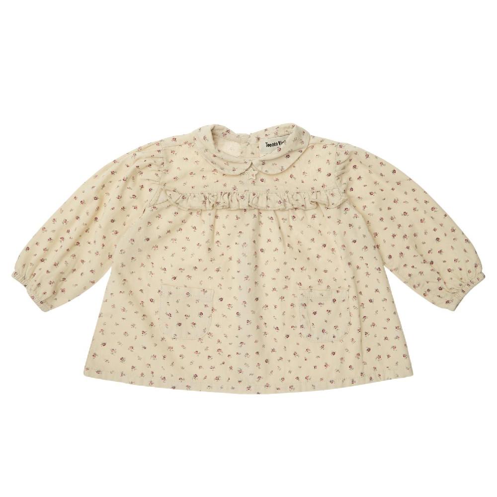 tocoto vintage Vestido micropana flores bebé