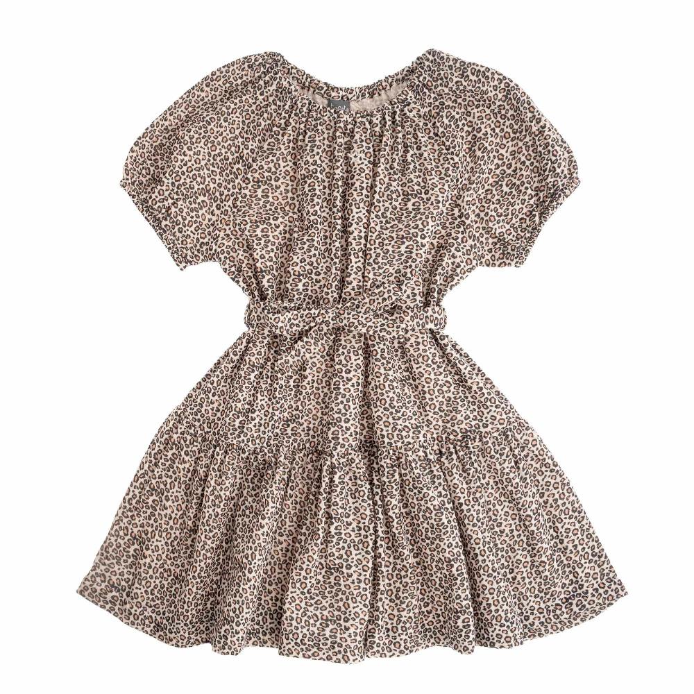 tocoto vintage VESTIDO MINI ANIMAL PRINT