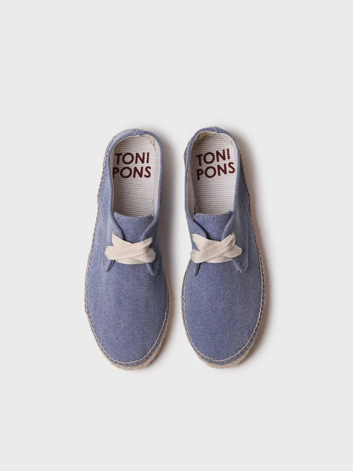 Toni Pons ABRIL - Alpargata Vegana De Mujer Cerrada Con Cordones | ABRIL