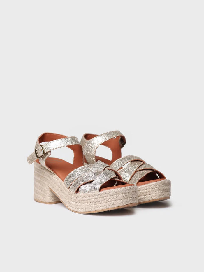 Toni Pons AINOA - Alpargata De Mujer De Piel Con Acabado Brillante | AINOA