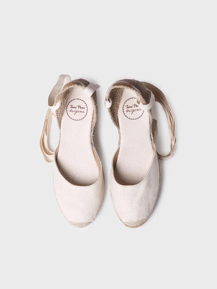 Toni Pons CALONGE - Alpargata Valenciana De Cuña Con Vetas | CALONGE