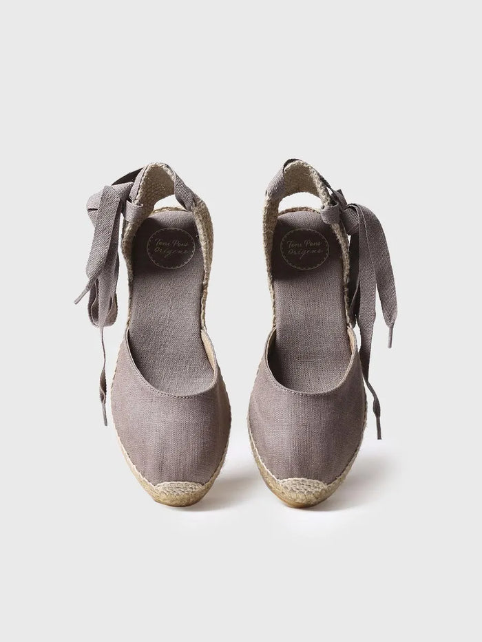 Toni Pons CALONGE - Alpargata Valenciana De Cuña Con Vetas | CALONGE