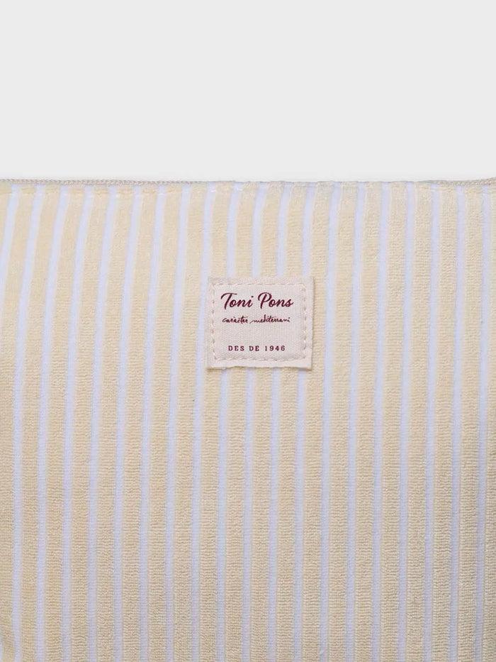 Toni Pons CAMBORIU - Neceser De Rayas En Tejido Tipo Toalla Con Cremallera | CAMBORIU