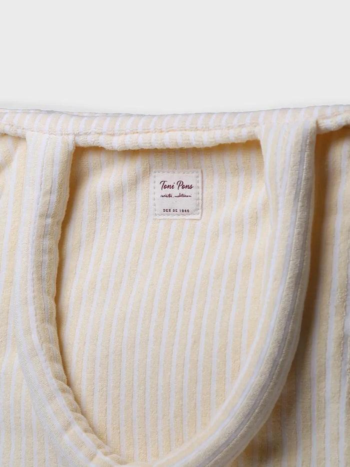 Toni Pons CARIOCA - Bolso Shopper De Mujer En Tejido Tipo Toalla A Rayas | CARIOCA