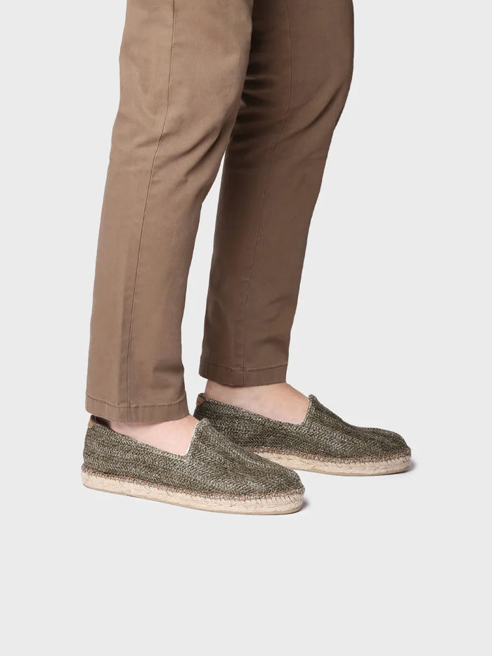 Toni Pons DAMASC - Alpargata Cerrada De Hombre En Rafia Con Suela De Yute | DAMASC