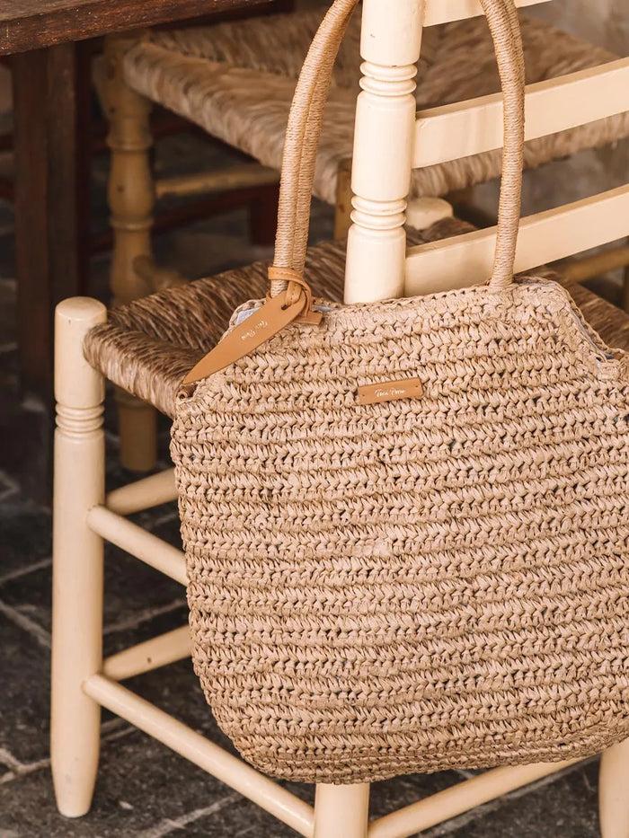 toni pons DOROTHY - Bolso de rafia de papel con tira removible | DOROTHY