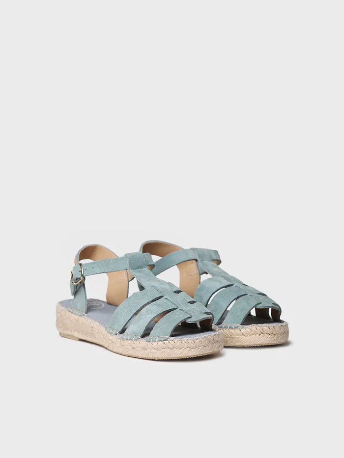 Toni Pons ELENA - Sandalia Cangrejera De Mujer En Serraje | ELENA