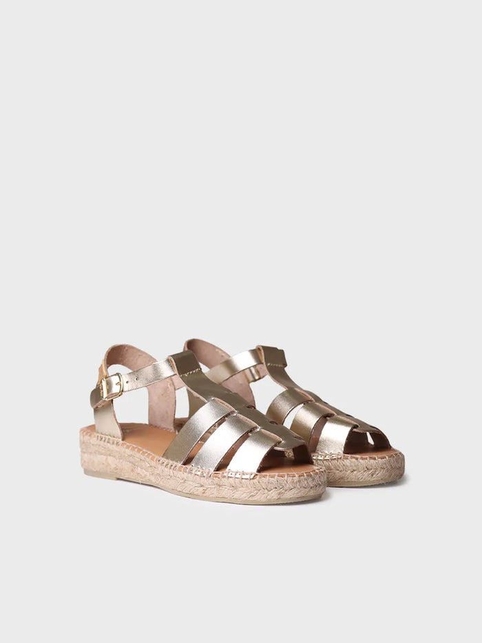 Toni Pons EMMA - Sandalias Cangrejeras Planas De Mujer En Piel | EMMA