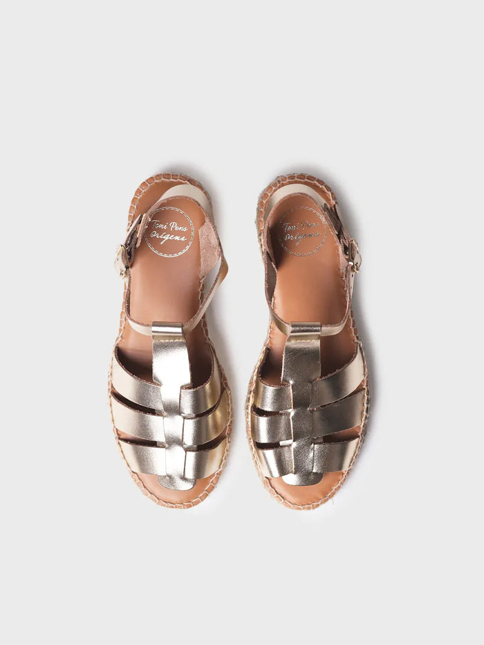 Toni Pons EMMA - Sandalias Cangrejeras Planas De Mujer En Piel | EMMA