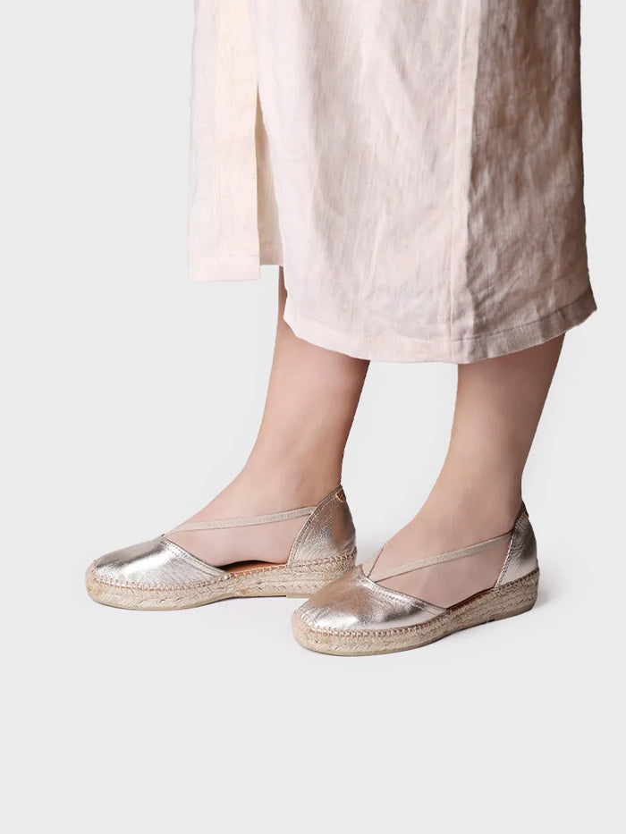 Toni Pons ERLA-P - Alpargata De Ante Para Mujer Con Tiras | ERLA-P