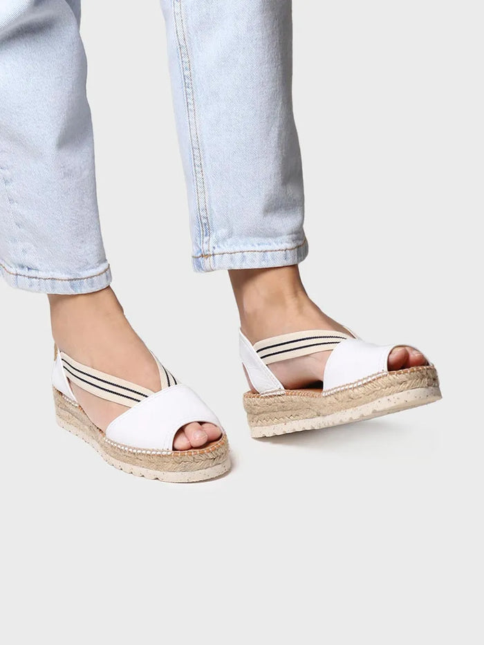 Toni Pons ESTEL-SW - Sandalia De Plataforma De Yute Para Mujer | ESTEL-SW