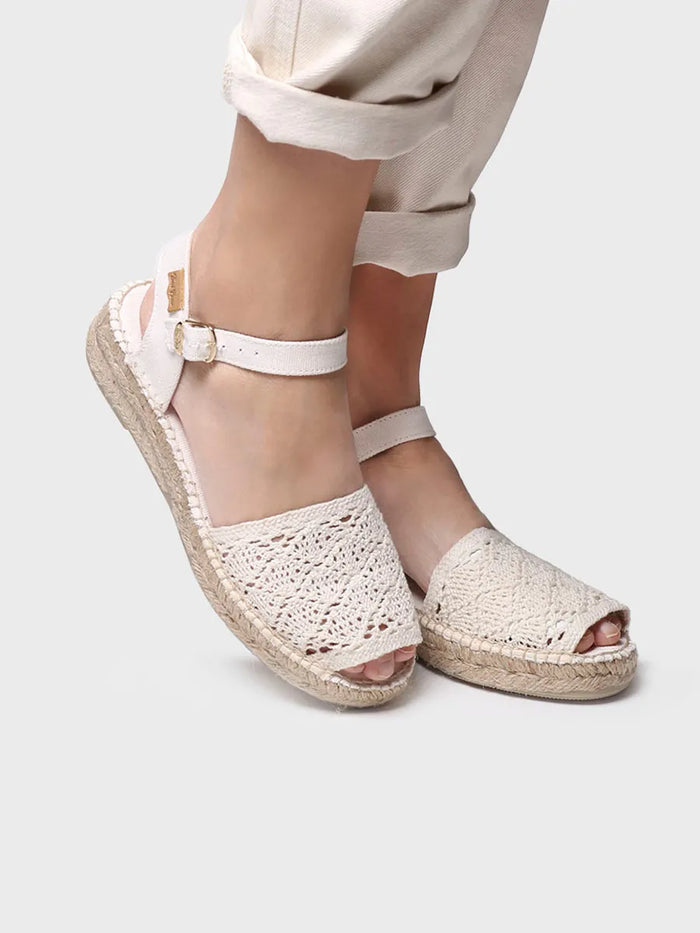 Toni Pons EULALIA - Sandalia De Macramé Tipo Abarca | EULALIA