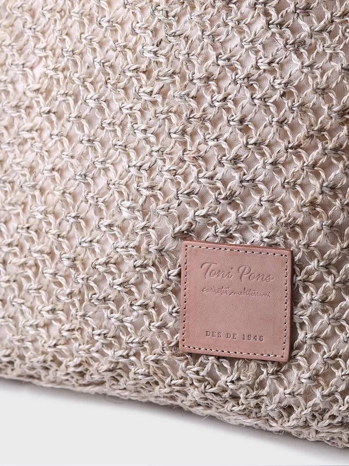 Toni Pons GANGES - Bolso Shopper De Mujer En Trenza De Yute | GANGES