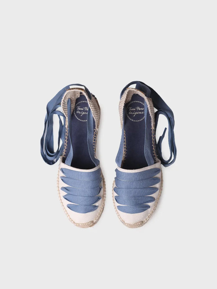 Toni Pons GAVET-CU - Alpargata Vegana De Mujer Con Cinco Vetas | GAVET-CU