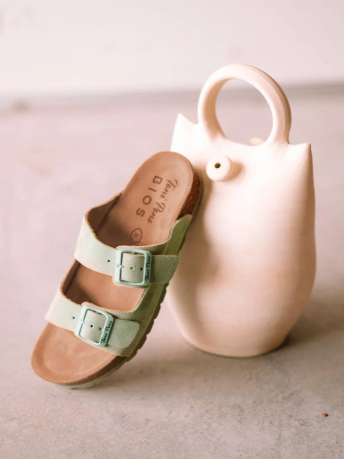 toni pons GHANA-QT - Sandalia de mujer con doble hebilla | GHANA-QT