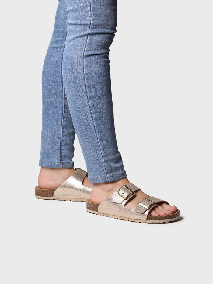 Toni Pons GHANA-QT - Sandalia De Mujer Con Doble Hebilla | GHANA-QT