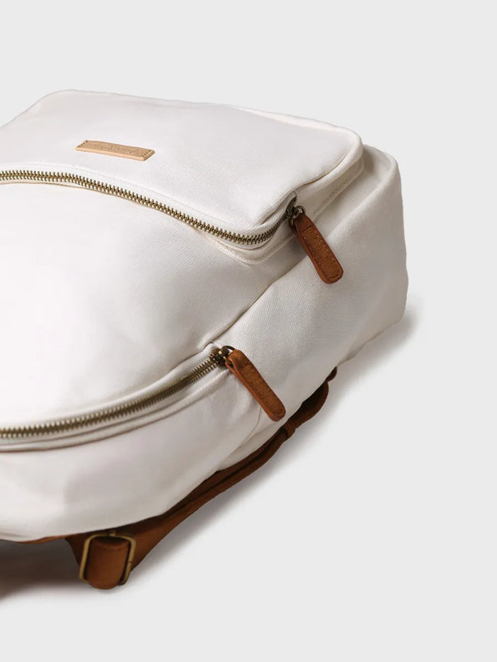 Toni Pons GLORIA - Mochila De Lona De Algodón Con Tiras En Ante Vegano | GLORIA