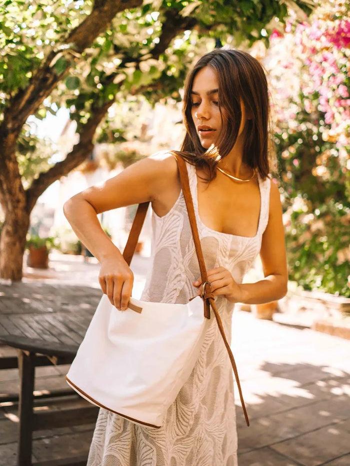 toni pons GOA - Bolso de mujer en lona de algodón con asa ajustable | GOA