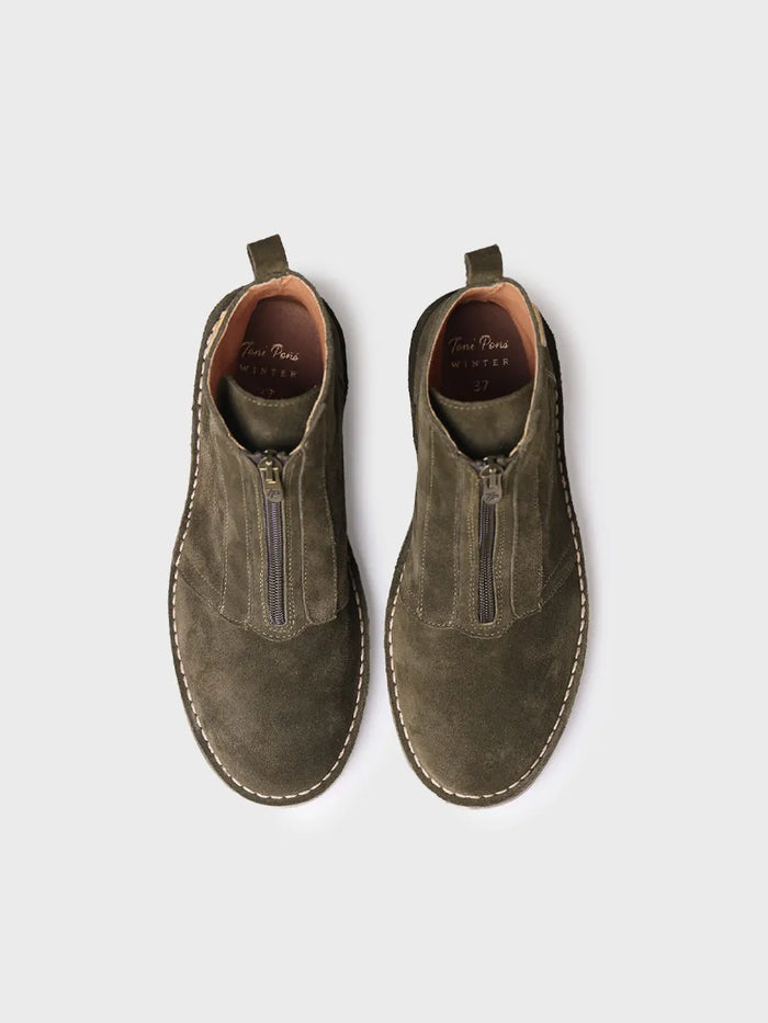 Toni Pons INDIA-SY - Botín Para Mujer En Serraje | INDIA-SY