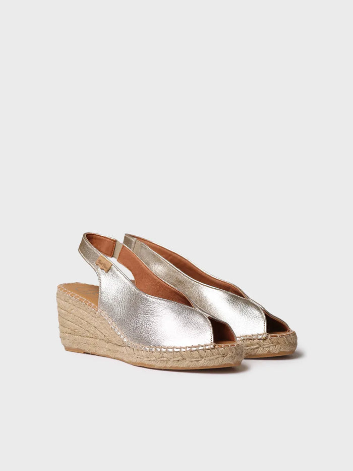 Toni Pons LAILA-P - Alpargata De Cuña Estilo Peep Toe | LAILA-P